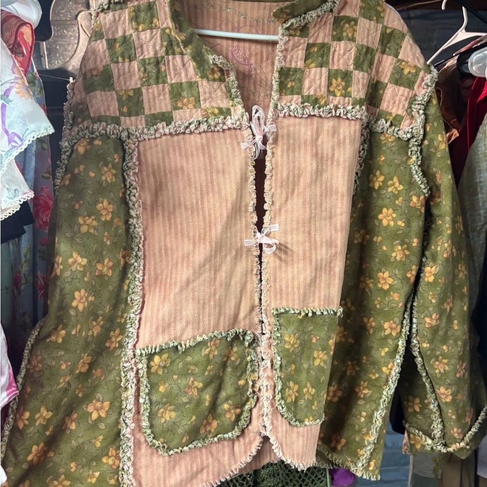 Patchwork Floral Jacket - image 1